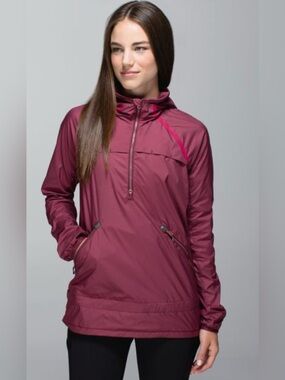 Lululemon Miss Misty Pullover | Burgundy | Size 10